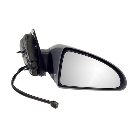 KarParts360 For Chevy Malibu 2006 2007 Door Mirror | Plastic | Black Housing | Powered | Rectangular Glass | Electric Adjustment | Replacement For 15274268, 15921261