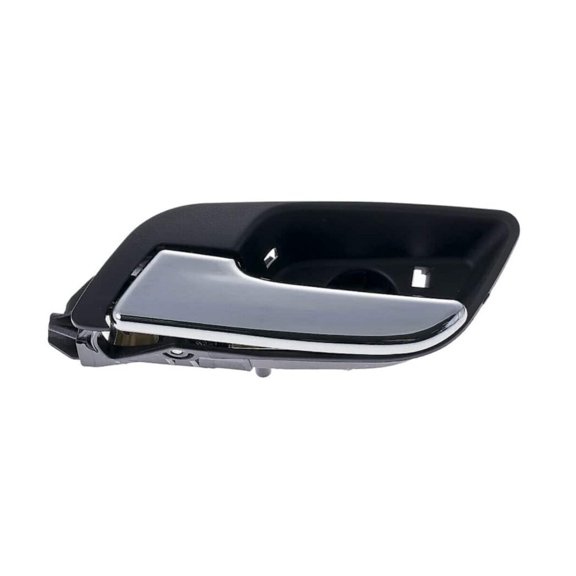 KarParts360 For Chevy Malibu 2013 2014 2015 Interior Door Handle Driver Side | Front Or Rear | Plastic Material | Chrome Finish | Black | Replacement For 22853842