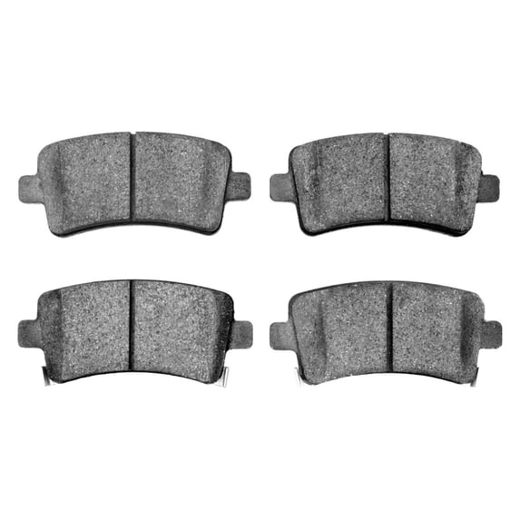 KarParts360 For Chevy Malibu Limited 2016 Disc Brake Pads | Ceramic Friction | Mechanical Pad Wear Sensor | 47 Millimeters/1.85 Inches Inner Pad Height | 106.2 Millimeters/4.18 Inches Inner Pad Width
