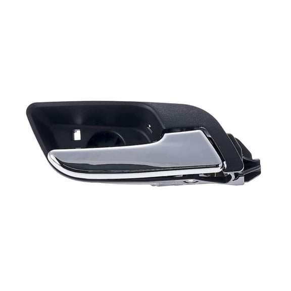 KarParts360 For Chevy Malibu Limited 2016 Interior Door Handle Passenger Side | Front Or Rear | Plastic Material | Chrome Finish | Black | Replacement For 22933995