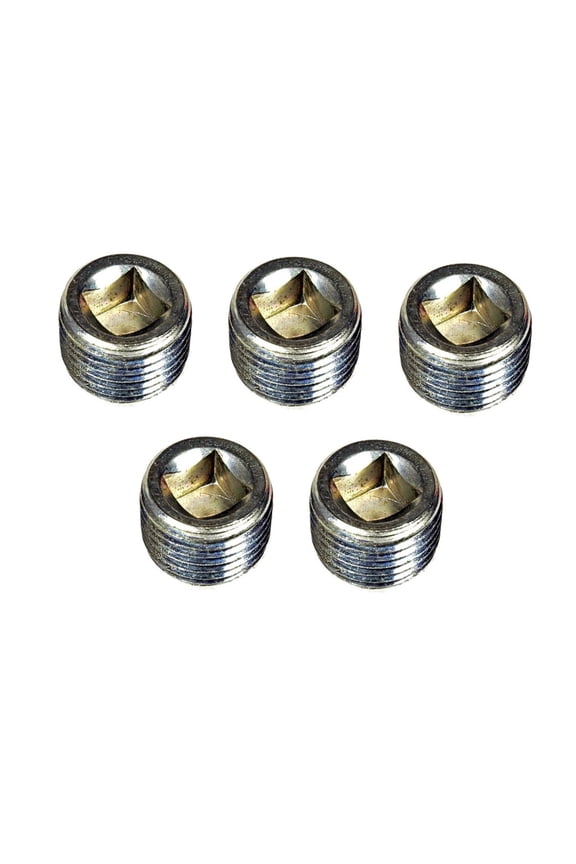 For Chevy Monte Carlo 2000 01 02 03 04 2005 Cylinder Head Plugs | Steel Material | 0.436 Inches Closed End Diameter | 0.67 Inches Open End Diameter | Replacement For 14090911, 444662