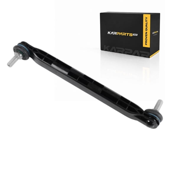 KarParts360 For Chevy Orlando 2012 2013 2014 Stabilizer Bar Link Front | Rubber Bushing Material | Black Bushing | Rubber Boot | Ball Joint End 1 And 2 | Steel Housing | Bolts Included