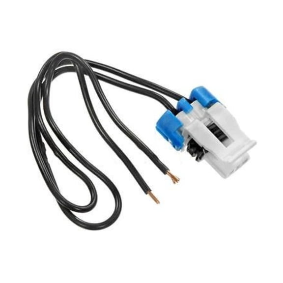 KarParts360 For Chevy R3500 1990 1991 Electrical Connector | Plastic | Metal Contact Terminal | Push On Attachment Method | 1 Male Connector | Blade Terminal