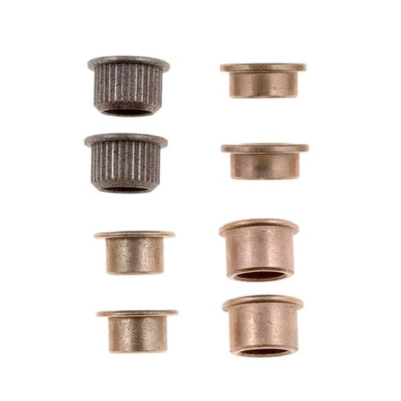 KarParts360 For Chevy R3500/V3500/Blazer 1990 1991 Door Hinge Bushing Assortment | Brass and Steel | Bronze and Gold | 0.34; 0.37 Inside Diameter | 0.42; 0.49 Outside Diameter | For 20429500, 4615311