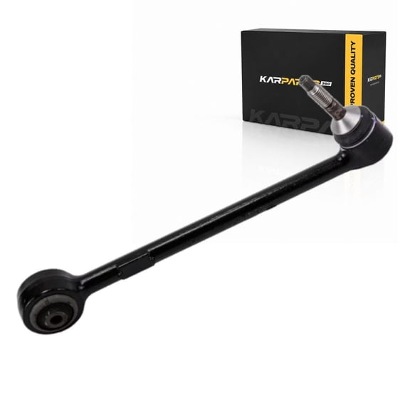 KarParts360 For Chevy SS 2014 Control Arm Link Front, Driver Side, Lower | Steel | Rubber Bushing | Bushing End 2 | Ball Joint Linkage End | Pre Greased Included
