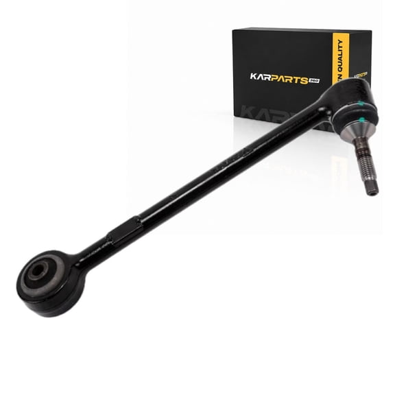 KarParts360 For Chevy SS 2014 Control Arm Link Front, Passenger Side, Lower | Steel | Rubber Bushing | Bushing End 2 | Ball Joint Linkage End | Pre Greased Included