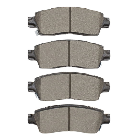 KarParts360 For Chevy SSR 2003 2004 2005 2006 Brake Pads | Mechanical Pad Wear Sensor | 5.42 Inches Inner Pad Width | 1.85 Inches Inner/Outer Pad Height | 0.69 Inches Inner Pad Overall Thickness