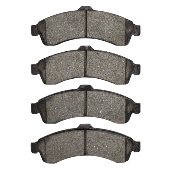KarParts360 For Chevy SSR 2003 2004 2005 Brake Pads | Mechanical Pad Wear Sensor | 6.96 Inches Inner Pad Width | 2.47 Inches Inner/Outer Pad Height | 0.66 Inches Inner Pad Overall Thickness