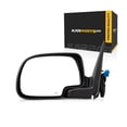 thumbnail image 1 of KarParts360 For Chevy Silverado 1500 2003 2004 2005 2006 Door Mirror Driver Side | Textured Black | Power | Manual Foldaway | Heated | Replacement For GM1320293 | 15226944, 1 of 9