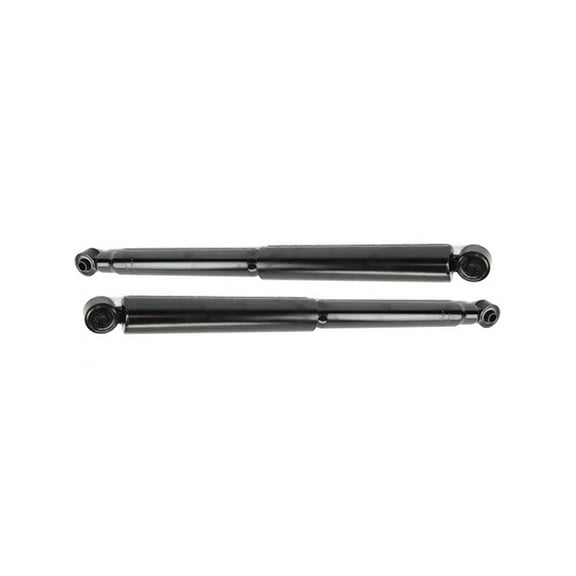 KarParts360 For Chevy Silverado 1500 2004 2005 2006 Shock Absorbers Rear, Driver And Passenger Side | Pair | Non-Adjustable | Twin-Tube | Black | 15.75 In. Collapsed Length | 52855791AC, 52853460AE
