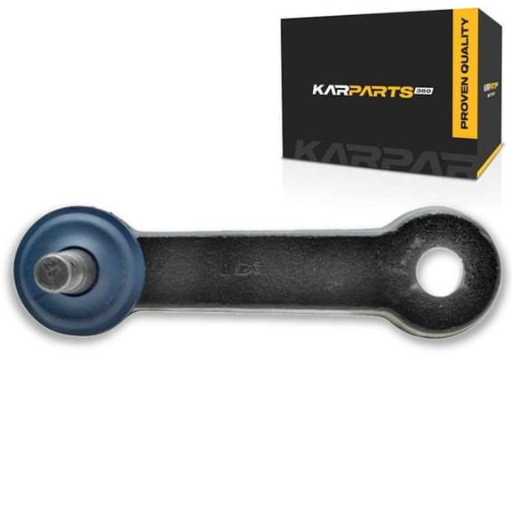 KarParts360 For Chevy Silverado 1500 2005-2007 Steering Linkage Idler Arm | Steel | Painted | Stud Arm Attachment | Gold Classification | Black | Straight | 1 Bracket Hole