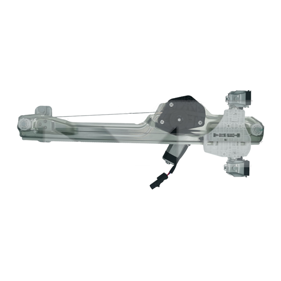 KarParts360 For Chevy Silverado 1500 2015 16 17 18 2019 Window Regulator Assembly Driver Side | Rear | 2 Pins | Power Cable | Standard | With Motor | 12 Voltage | Replacement For GM1550159 | 84043806