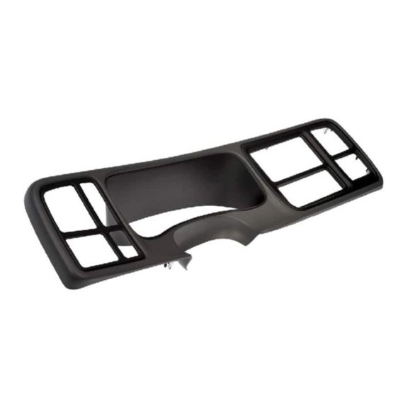 KarParts360 For Chevy Silverado 1500 HD 2005 2006 Dashboard Instrument Bezel | Plastic Material | Gray | Clip On Mounting Method | Replacement For 15804936
