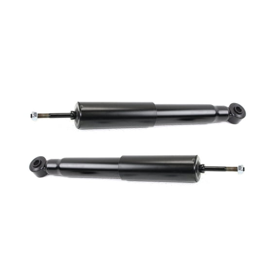 KarParts360 For Chevy Silverado 1500 HD 2005 2006 Shock Absorbers Front, Driver And Passenger Side | Pair | Non-Adjustable | Twin-Tube | Black | 10.08 In. Collapsed Length | 12477867, 12477868