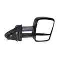 thumbnail image 1 of KarParts360 For Chevy Silverado 1500 LD 2019 Door Mirror Passenger Side | Textured Black | Manual | Foldaway | Non-Heated | Extendable Towing Mirror Dual Lens w/Blind Spot Glass | GM1321455 | 2282039, 1 of 9