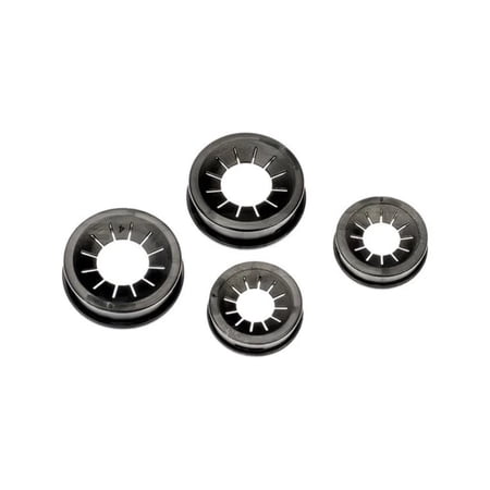 KarParts360 For Chevy Silverado 1500 LTD 2022 Transmission Oil Cooler Line Retainer Caps | Plastic | 5/16 Inches Maximum Line Diameter | 1/4 Inches Minimum Line Diameter