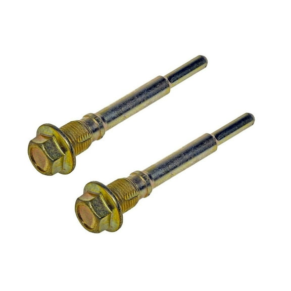 KarParts360 For Chevy Silverado 2500 1999 00 01 02 03 2004 Disc Brake Caliper Bolt | Steel | Natural Finish | Medium Thread Type | Oversized | 0.63 Inches Diameter