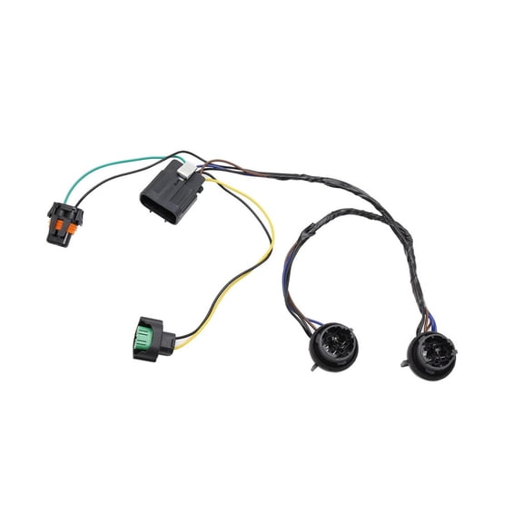 KarParts360 For Chevy Silverado 2500 2007-2014 Headlight Socket | Tin Brass Terminal | Blade Male Female Terminal | 11 Inches Overall Length | 7 Wire | Replacement For 15841609, 25962806