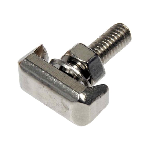 KarParts360 For Chevy Silverado 2500 2010 11 12 13 2014 Battery Terminal T-Bolt | Stainless Steel Material | Medium Thread | Top Mount Terminal Bolt Use Location | M5 By 0.80 Thread Diameter 19116852