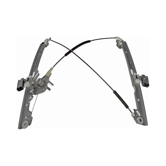 KarParts360 For Chevy Silverado 2500 2010 11 12 13 2014 Window Regulator | Metal; Plastic Cable | Bolt On Attachment Type | Manual Window Operation Type | Excluded Motor | For 15930528, 20914716