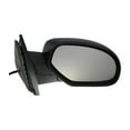 thumbnail image 1 of KarParts360 For Chevy Silverado 2500/3500 2007-2014 Door Mirror Passenger Side | Power Glass | Heated | Manual Foldaway | Black | Paint To Match | Convex Type | Replacement For GM1321336 | 20809968, 1 of 4