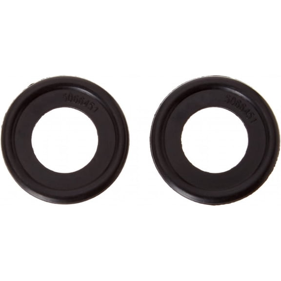 KarParts360 For Chevy Silverado 2500/3500 HD 2019 20 21 22 2023 Oil Drain Plug Gasket | Rubber | 0.448 Inches Inside Diameter | 0.811 Inches Outside Diameter | 2.59 Millimeters Thickness | 12616850