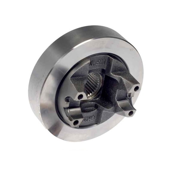 KarParts360 For Chevy Silverado 2500 HD/3500 2001 02 03 04 05 2006 Differential Pinion Yoke | Steel; Rubber | Gray Color | 37 Millimeters Inside Diameter | 4 Mounting Hole | Replacement For 12471501