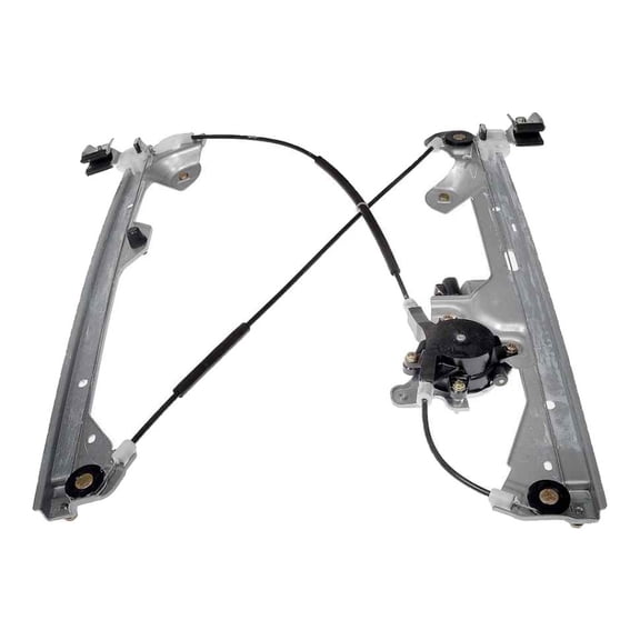 KarParts360 For Chevy Silverado 2500 HD/Silverado 3500 HD 2007-2014 Window Regulator Driver Side | Rear | Plastic Gear Material | Bolt Attachment Type | With Motor | Replacement For 15842438, 2588588