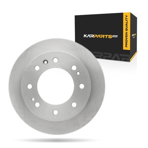 KarParts360 For Chevy Silverado 2500 HD/Silverado 3500 HD 2011-2026 Disc Brake Rotor | Front | 355 Millimeters/13.98 Inches Outside Diameter | 8 Stud/Lug Hole