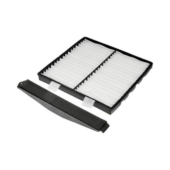 KarParts360 For Chevy Silverado 3500 2011 2012 2013 Cabin Air Filter Retrofit | Paper Filter, Plastic Cover Plate Material | 9.5 Inches Length | Replacement For 22759203, 22759208