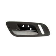 KarParts360 For Chevy Silverado 3500 2011 2012 2013 Interior Door Handle Driver Side | Front | Gray Housing Plastic | Chrome Lever Finish | Lockable | Irregular Shape | 1.6 Inches Thickness | 1593595