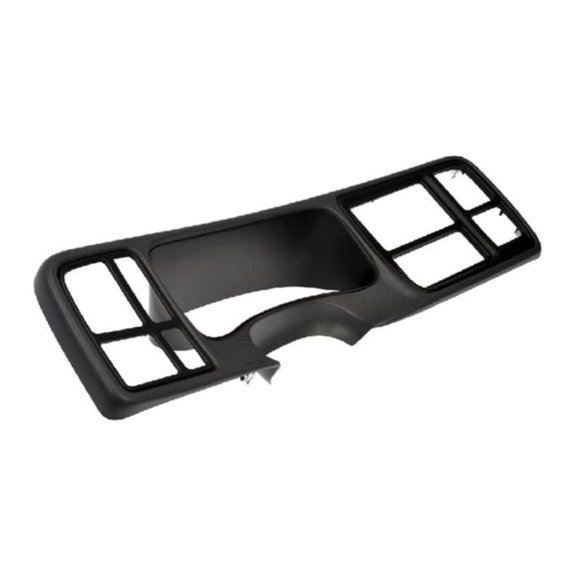 KarParts360 For Chevy Silverado 3500/2500 2003 2004 2005 2006 Dashboard Instrument Bezel | Plastic Material | Black | Clip On Mounting Method | Replacement For 15804937