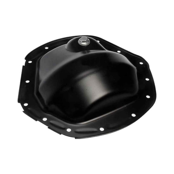 KarParts360 For Chevy Silverado 3500 HD 2007 08 09 10 2011 Differential Cover | Powder Coated | Steel | 14 Bolt Count | Filler Plug Included | Replacement For 12471446