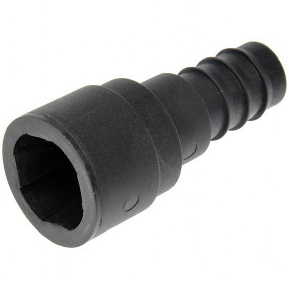 KarParts360 For Chevy Silverado 3500 HD 2007 2008 2009 HVAC Heater Hose Connector | Nylon | Black | Barb End 1 Type | 1.33 Inches End 2 Outside Diameter | Quick Disconnect End 2 Type | For 15059583