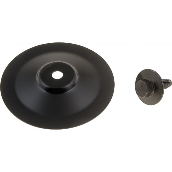 KarParts360 For Chevy Silverado 3500 HD 2007-2014 Power Steering Pulley Shield | Metal | 5/16 Inches Bolt Head | 0.75 Inches Bolt Length | Replacement For 4612894AE, 5003480AA