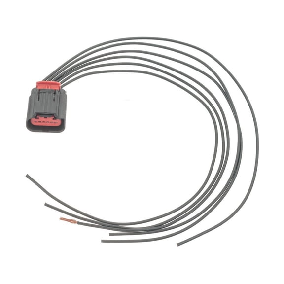KarParts360 For Chevy Silverado 3500 HD 2011-2024 Electrical Connector | Plastic | Metal Contact Terminal | Blade Terminal | Push On Attachment Method | Oval Connector