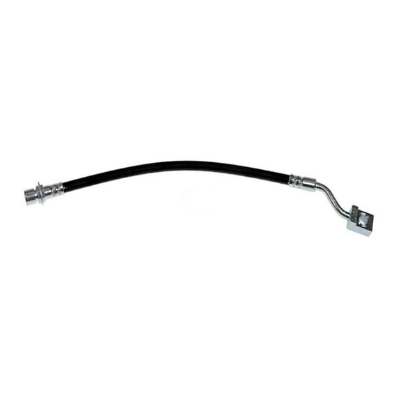 KarParts360 For Chevy Silverado 3500 HD/2500 HD 2007 2008 2009 2010 Brake Hydraulic Hose | End 1 Fitting Treated Steel | Black | Banjo End 1 Fitting | EPDM Rubber Hose | For 10367834, 10367836