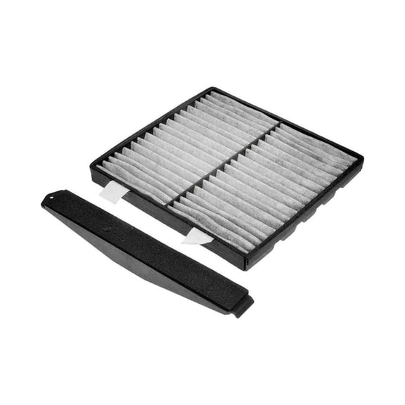 KarParts360 For Chevy Silverado 3500 HD/2500 HD 2007-2014 Cabin Air Filter Retrofit | Paper Filter, Plastic Cover Plate Material | 9.5 Inches Length | Replacement For 22759208, 23101674