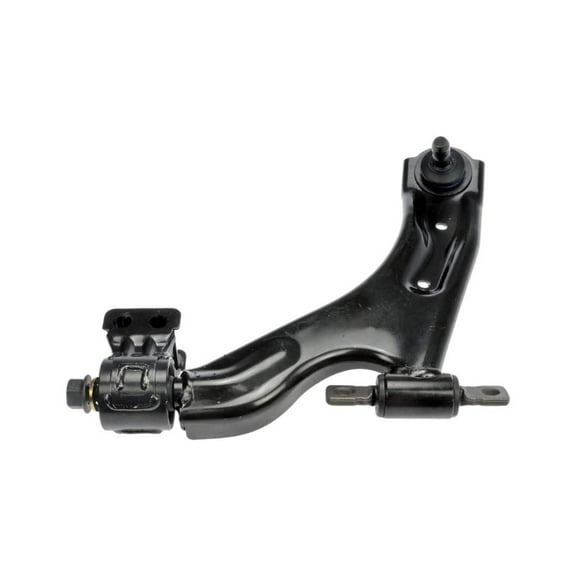 KarParts360 For Chevy Spark EV 2014 2015 2016 Suspension Control Arm And Ball Joint Assembly Front Driver Side, Lower | Rubber Bushing Material | Pinch Ball Joint Stud | Black | Steel | Stamped