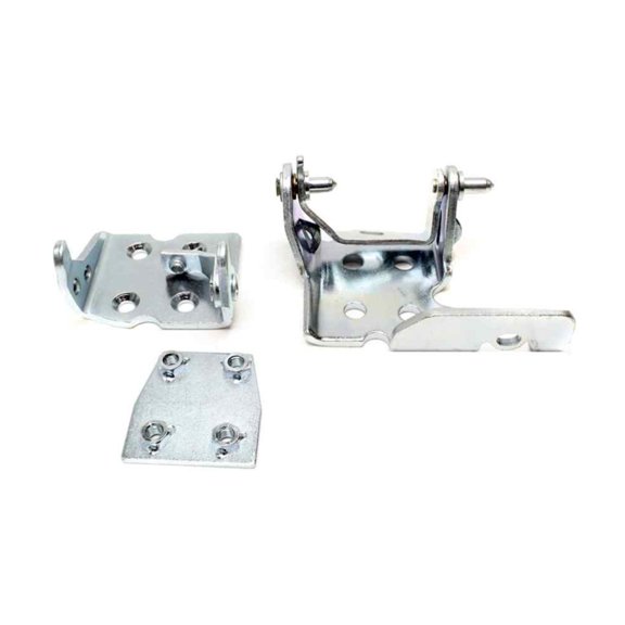 KarParts360 For Chevy Suburban 1500/Tahoe 2000-2006 Door Hinge Assembly | Steel Pin | Natural Finish | Steel Plate | Bolt On Attachment Method | Interior | 1 Inch Assembled Height | 12472844, 1247788