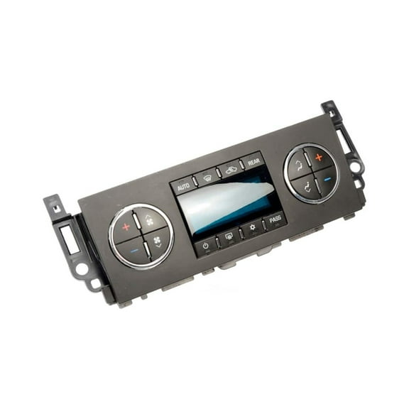 KarParts360 For Chevy Suburban 2014 Climate Control Module | Black Housing | Automatic Control | Bolt On Mounting | Pin Terminal | Female Connector | Male Terminal Gender | For 19417502, 20921712