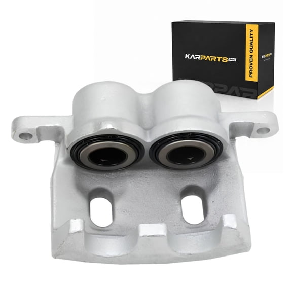 KarParts360 For Chevy Tahoe 2008-2020 Disc Brake Caliper Front | Silver | Floating Caliper | 40.00 Core Charge | 2 in. / 50.89 mm Piston Diameter | 2 Piston
