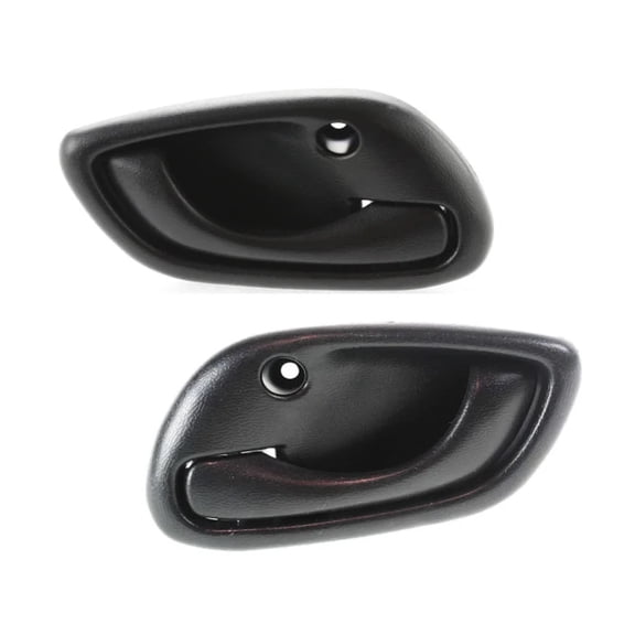 KarParts360 For Chevy Tracker 1999 00 01 02 03 2004 Interior Door Handles Front or Rear, Driver and Passenger Side | Pair | Textured Black | For SZ1353101, SZ1352101 | 8311060G02T01, 8313060G02T01