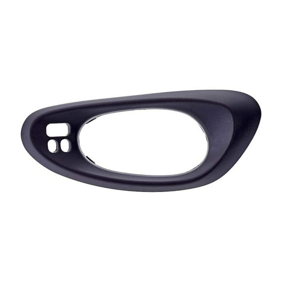 KarParts360 For Chevy Trailblazer 2002-2009 Interior Door Handle Bezel Driver Side | Front | Plastic Material | Textured Finish | Gray | For Models With Convenience Package | Replacement For 25894592