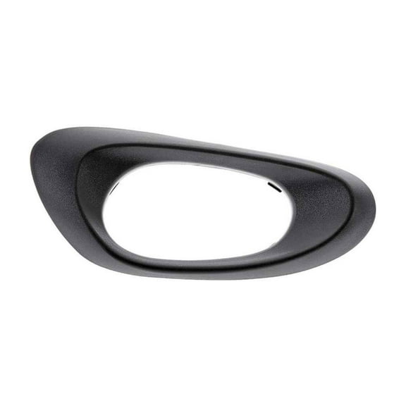 KarParts360 For Chevy Trailblazer 2002-2009 Interior Door Handle Bezel Passenger Side | Rear | Plastic Material | Textured Finish | Gray | Replacement For 25894586