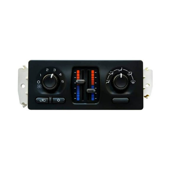 KarParts360 For Chevy Trailblazer 2003-2009 Climate Control Module | Black Housing | Male Pin Terminal | Female Connector | 26 Pin Count | Replacement For 10395427, 15220317