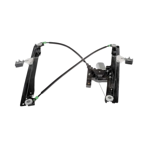 KarParts360 For Chevy Trailblazer EXT 2002 03 04 05 2006 Window Regulator and Lift Motor Front, Driver Side | Plastic Gear Material | Bolt Attachment | Replacement For 10357004, 10360625