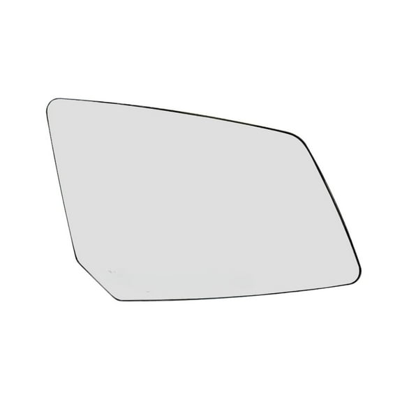 KarParts360 For Chevy Traverse 2009-2017 Door Mirror Glass | Plastic | Clear | Snap On | Convex Glass | Manual Adjustment | With Backing Plate | Replacement For 25990004