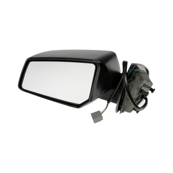 KarParts360 For Chevy Traverse 2009-2017 Side View Mirror Driver Side | Black Housing | Plastic | Electric Adjustment | Screws Attachment | Glass Clear | Powered Mirror | Replacement For 25993772