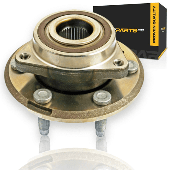 KarParts360 For Chevy Traverse 2009-2017 Wheel Hub and Bearing Assembly | Encoder Anti Lock Braking System | Gold Classification | 75.600 mm Brake Pilot Diameter | 12 mm Flange Bolt Hole Diameter